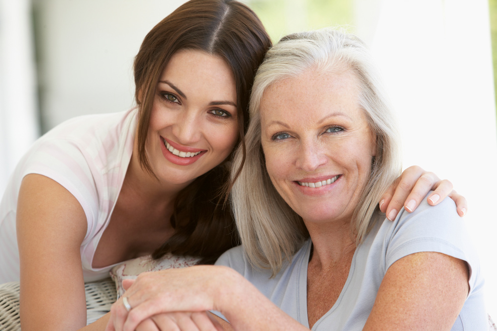 Mature Mother and Daughter